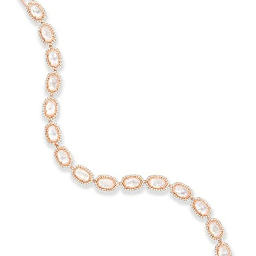 Cole Bracelet Rose Gold Ivory Mother of Pearl